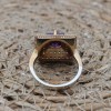 Amethyst Ring, Handmade Women's Ring, Turkish Handmade, Silver Ladies Ring, Ottoman Ring, Authentic, Ladies Ring, 925k Sterling Silver Ring,