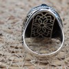 Men's Handmade Ring, Yemeni Ring, Turquoise Ring, Turkish Handmade Silver Men's Ring, Ottoman Men's Ring, Gift for Him, 925k Sterling Silver Men's Handmade Ring, Yemeni Ring, Turquoise Ring, Turkish Handmade Silver Men's Ring, Ottoman Men's Ring, Gift for Him, 925k Sterling Silver