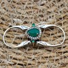 Emerald Ring, Two Stone Ladies Ring, Amethsyt Ring, Handmade Women Ring, Reversible Ladies Ring, Ottoman Women's Ring, 925k Sterling Silver, Emerald Ring, Two Stone Ladies Ring, Amethsyt Ring, Handmade Women Ring, Reversible Ladies Ring, Ottoman Women's Ring, 925k Sterling Silver,