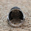 Handmade Silver Men's Ring, Onyx Men's Ring, Turkish Handmade Men's Ring, Men's Ring, Ottoman Mens Ring, Gift for Him, 925 Sterling Silver Handmade Silver Men's Ring, Onyx Men's Ring, Turkish Handmade Men's Ring, Men's Ring, Ottoman Mens Ring, Gift for Him, 925 Sterling Silver