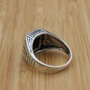 Turkish Handmade Silver Men's Ring, Men's Handmade Ring, Men's Ring, Onyx Men's Ring, Ottoman Mens Ring, Gift for Him, 925k Sterling Silver, Turkish Handmade Silver Men's Ring, Men's Handmade Ring, Men's Ring, Onyx Men's Ring, Ottoman Mens Ring, Gift for Him, 925k Sterling Silver,