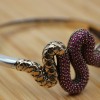 Ruby Bracelet, Snake Bracelet, Handmade Bracelet, Bangle Cuff, Turkish Handmade, Animal Bracelet, Gift for Her, 925k Sterling Silver, Ruby Ruby Bracelet, Snake Bracelet, Handmade Bracelet, Bangle Cuff, Turkish Handmade, Animal Bracelet, Gift for Her, 925k Sterling Silver, Ruby