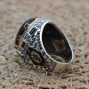 Handmade Silver Men's Ring, Onyx Men's Ring, Turkish Handmade Men's Ring, Men's Ring, Ottoman Mens Ring, Gift for Him, 925 Sterling Silver Handmade Silver Men's Ring, Onyx Men's Ring, Turkish Handmade Men's Ring, Men's Ring, Ottoman Mens Ring, Gift for Him, 925 Sterling Silver
