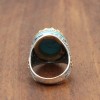 Turquoise Men's Ring, Handmade Ring, Turkish Handmade Silver Men Ring, Ottoman Ring, Men's Jewelry, Gift for Him, 925k Sterling Silver Ring Turquoise Men's Ring, Handmade Ring, Turkish Handmade Silver Men Ring, Ottoman Ring, Men's Jewelry, Gift for Him, 925k Sterling Silver Ring