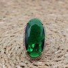 Handmade Women Ring, Turkish Handmade Silver Ladies Ring, Ottoman Women Ring, Emerald Women Ring, Ladies Ring, 925k Sterling Silver Ring