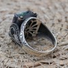 Mystic Topaz Ring, Handmade Ring, Turkish Handmade Silver Men Ring, Mystic Topaz Ring, Men's Jewelry, Gift for Him, 925k Sterling Silver