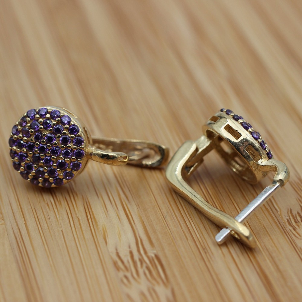 Amethyst Set, Authentic Set, Handmade Set Women, Turkish Handmade, Ladies Jewelry Set, Earring, Pendant, Ladies Set, 925k Sterling Silver