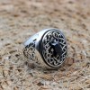 Onyx Ring, Men's Ring, Turkish Handmade Ring, Silver Men's Ring, Ottoman Men's Ring, Men's Jewelry, Gift for Him, 925k Sterling Silver Onyx Ring, Men's Ring, Turkish Handmade Ring, Silver Men's Ring, Ottoman Men's Ring, Men's Jewelry, Gift for Him, 925k Sterling Silver
