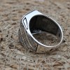 Men's Ring, Turkish Handmade, Silver Men's Ring, Men's Handmade Ring, Ottoman Ring, Men's Jewelry, Gift for Him, 925k Sterling Silver Ring