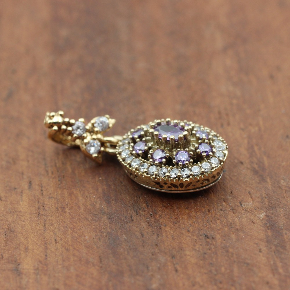 Amethyst Ladies Set, Authentic Set, Handmade Set Women, Turkish Handmade, Ladies Jewelry Set, Earring, Ladies Set, 925k Sterling Silver