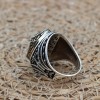 Mystic Topaz Men's Ring, Ottoman Men's Ring, Handmade Mens Ring, Turkish Handmade Mens Ring, Mens Jewelry, Gift for Him, 925 Sterling Silver
