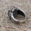 Amethyst Men's Ring, Mens Handmade Ring, Turkish Handmade Silver Men Ring, Ottoman Men Ring, Men Jewelry, Gift for Him, 925k Sterling Silver