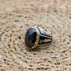 Onyx Men's Ring, Turkish Handmade Men's Ring, Handmade Silver Men's Ring, Men's Ring, Ottoman Mens Ring, Gift for Him, 925k Sterling Silver, Onyx Men's Ring, Turkish Handmade Men's Ring, Handmade Silver Men's Ring, Men's Ring, Ottoman Mens Ring, Gift for Him, 925k Sterling Silver,