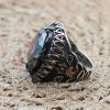 Mystic Topaz Ring, Handmade Ring, Turkish Handmade Silver Men Ring, Mystic Topaz Ring, Men's Jewelry, Gift for Him, 925k Sterling Silver Mystic Topaz Ring, Handmade Ring, Turkish Handmade Silver Men Ring, Mystic Topaz Ring, Men's Jewelry, Gift for Him, 925k Sterling Silver
