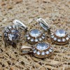 Zircon Ladies Set, Authentic Set, Handmade Women Set, Turkish Handmade Set, Ladies Jewelry Set, Ring, Earring, Pendant, 925k Sterling Silver