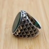 Men's Agate Ring, Handmade Ring, Turkish Handmade Silver Men Ring, Ottoman Men Ring, Men's Jewelry, Gift for Him, 925k Sterling Silver Ring Men's Agate Ring, Handmade Ring, Turkish Handmade Silver Men Ring, Ottoman Men Ring, Men's Jewelry, Gift for Him, 925k Sterling Silver Ring
