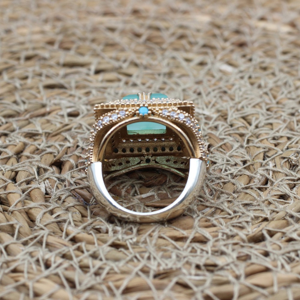 Turkish Handmade Ring, Silver Ladies Ring, Handmade Women Ring, Ottoman Women Ring, Jade Topaz Ring, Ladies Ring, 925k Sterling Silver Ring, Turkish Handmade Ring, Silver Ladies Ring, Handmade Women Ring, Ottoman Women Ring, Jade Topaz Ring, Ladies Ring, 925k Sterling Silver Ring,