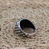 Men's Ring, Turkish Handmade, Silver Men's Ring, Men's Handmade Ring, Ottoman Ring, Men's Jewelry, Gift for Him, 925k Sterling Silver Ring