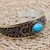 Turquoise Bracelet, Ottoman Bracelet, Handmade Bracelet, Bangle Cuff, Turkish Handmade, Bangle Bracelet, Gift for Her, 925 Sterling Silver Turquoise Bracelet, Ottoman Bracelet, Handmade Bracelet, Bangle Cuff, Turkish Handmade, Bangle Bracelet, Gift for Her, 925 Sterling Silver