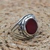 Men's Agate Ring, Handmade Ring, Turkish Handmade Silver Men Ring, Ottoman Men Ring, Men's Jewelry, Gift for Him, 925k Sterling Silver Ring Men's Agate Ring, Handmade Ring, Turkish Handmade Silver Men Ring, Ottoman Men Ring, Men's Jewelry, Gift for Him, 925k Sterling Silver Ring