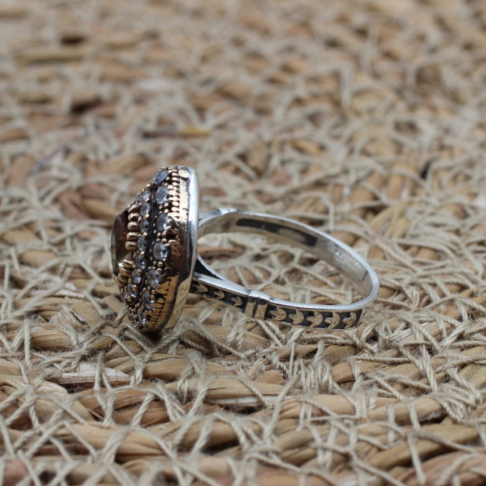 Handmade Ladies Set, Alexandrite Women's Set, Ladies Jewelry Set, Ottoman Set, Earring, Pendant, Ring, Ladies Set, 925k Sterling Silver