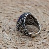 Turkish Handmade Silver Men Ring, Mens Handmade Ring, Ottoman Ring, Sapphire Ring, Men's Jewelry, Gift for Him, 925k Sterling Silver Ring Turkish Handmade Silver Men Ring, Mens Handmade Ring, Ottoman Ring, Sapphire Ring, Men's Jewelry, Gift for Him, 925k Sterling Silver Ring