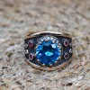 Turkish Handmade Ring, Silver Ladies Ring, Handmade Women Ring, Ottoman Women Ring, Aquamarine Ring, Ladies Ring, 925k Sterling Silver Ring, Turkish Handmade Ring, Silver Ladies Ring, Handmade Women Ring, Ottoman Women Ring, Aquamarine Ring, Ladies Ring, 925k Sterling Silver Ring,