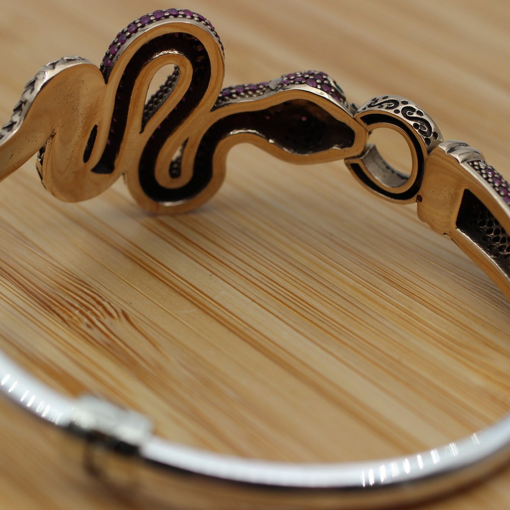 Ruby Bracelet, Snake Bracelet, Handmade Bracelet, Bangle Cuff, Turkish Handmade, Animal Bracelet, Gift for Her, 925k Sterling Silver, Ruby Ruby Bracelet, Snake Bracelet, Handmade Bracelet, Bangle Cuff, Turkish Handmade, Animal Bracelet, Gift for Her, 925k Sterling Silver, Ruby