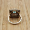 Turkish Handmade Ring, Silver Ladies Ring, Handmade Women Ring, Ottoman Women Ring, Aquamarine Ring, Ladies Ring, 925k Sterling Silver Ring,