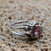 Two Stone Ladies Ring, Quartz Ladies Ring, Topaz Ring, Handmade Women Ring, Reversible Ring, Ottoman Women's Ring, 925 Sterling Silver, Two Stone Ladies Ring, Quartz Ladies Ring, Topaz Ring, Handmade Women Ring, Reversible Ring, Ottoman Women's Ring, 925 Sterling Silver,