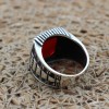 Turkish Handmade Silver Men Ring, Men's Agate Ring, Handmade Ring, Ottoman Men Ring, Men's Jewelry, Gift for Him, 925k Sterling Silver Ring Turkish Handmade Silver Men Ring, Men's Agate Ring, Handmade Ring, Ottoman Men Ring, Men's Jewelry, Gift for Him, 925k Sterling Silver Ring