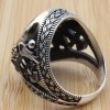 Sapphire Men Ring, Eagle Ring, Turkish Handmade Silver Men Ring, Mens Handmade Ring, Men Jewelry, Gift for Him, 925 Sterling Silver Ring Sapphire Men Ring, Eagle Ring, Turkish Handmade Silver Men Ring, Mens Handmade Ring, Men Jewelry, Gift for Him, 925 Sterling Silver Ring