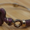 Ruby Bracelet, Snake Bracelet, Handmade Bracelet, Bangle Cuff, Turkish Handmade, Animal Bracelet, Gift for Her, 925k Sterling Silver, Ruby Ruby Bracelet, Snake Bracelet, Handmade Bracelet, Bangle Cuff, Turkish Handmade, Animal Bracelet, Gift for Her, 925k Sterling Silver, Ruby