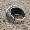 Men's Ring, Turkish Handmade, Silver Men's Ring, Men's Handmade Ring, Ottoman Ring, Men's Jewelry, Gift for Him, 925k Sterling Silver Ring