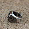 Tiger Eye Men's Ring, Eagle Men's Ring, Handmade Men's Ring, Turkish Handmade Mens Ring, Men's Jewelry, Gift for Him, 925 Sterling Silver