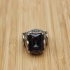 Mystic Topaz Ring, Handmade Ring, Turkish Handmade Silver Men Ring, Mystic Topaz Ring, Men's Jewelry, Gift for Him, 925k Sterling Silver Mystic Topaz Ring, Handmade Ring, Turkish Handmade Silver Men Ring, Mystic Topaz Ring, Men's Jewelry, Gift for Him, 925k Sterling Silver