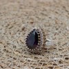 Amethyst Ring, Handmade Women's Ring, Turkish Handmade, Silver Ladies Ring, Ottoman Ring, Authentic, Ladies Ring, 925k Sterling Silver Ring,