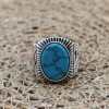 Turquoise Men's Ring, Handmade Ring, Turkish Handmade Silver Men Ring, Ottoman Ring, Men's Jewelry, Gift for Him, 925k Sterling Silver Ring Turquoise Men's Ring, Handmade Ring, Turkish Handmade Silver Men Ring, Ottoman Ring, Men's Jewelry, Gift for Him, 925k Sterling Silver Ring