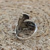 Snake Mens Ring, Turkish Handmade Sterling Silver Ring, Silver Snake Ring, Animal Wrap Ring, Ruby Men Ring, Animal Ring, 925 Sterling Silver