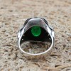 Emerald Men's Ring, Ottoman Men's Ring, Handmade Men's Ring, Turkish Handmade Men's Ring, Men's Jewelry, Gift for Him, 925 Sterling Silver Emerald Men's Ring, Ottoman Men's Ring, Handmade Men's Ring, Turkish Handmade Men's Ring, Men's Jewelry, Gift for Him, 925 Sterling Silver