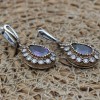 Amethyst Set, Authentic Set, Handmade Set Women, Turkish Handmade, Ladies Jewelry Set, Earring, Pendant, Ladies Set, 925k Sterling Silver