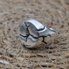 Men's Ring, Turkish Handmade, Silver Men's Ring, Men's Handmade Ring, Ottoman Ring, Men's Jewelry, Gift for Him, 925k Sterling Silver Ring