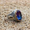 Tourmaline Men's Ring, Handmade Men's Ring, Turkish Handmade Men Ring, Ottoman Men's Ring, Men's Jewelry, Gift for Him, 925 Sterling Silver Tourmaline Men's Ring, Handmade Men's Ring, Turkish Handmade Men Ring, Ottoman Men's Ring, Men's Jewelry, Gift for Him, 925 Sterling Silver