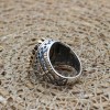 Onyx Men's Ring, Ottoman Men's Ring, Handmade Men's Ring, Turkish Handmade Men's Ring, Men's Jewelry, Gift for Him, 925 Sterling Silver