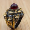 Hagia Sophia Ring, Men's Handmade Ring, Turkish Handmade Ring, Ottoman Men Ring, Ruby Ring, Men Jewelry, Gift for Him, 925k Sterling Silver Hagia Sophia Ring, Men's Handmade Ring, Turkish Handmade Ring, Ottoman Men Ring, Ruby Ring, Men Jewelry, Gift for Him, 925k Sterling Silver