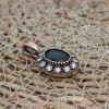 Emerald Set, Authentic Set, Handmade Set Women, Turkish Handmade, Ladies Jewelry Set, Earring, Pendant, Ladies Set, 925k Sterling Silver Emerald Set, Authentic Set, Handmade Set Women, Turkish Handmade, Ladies Jewelry Set, Earring, Pendant, Ladies Set, 925k Sterling Silver