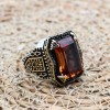 Alexandrite Men's Ring, Ottoman Men's Ring, Handmade Men's Ring, Turkish Handmade Mens Ring, Mens Jewelry, Gift for Him, 925 Sterling Silver