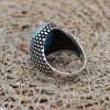 Turquoise Men's Ring, Ottoman Men's Ring, Handmade Men's Ring, Turkish Handmade Men's Ring, Men's Jewelry, Gift for Him, 925 Sterling Silver Turquoise Men's Ring, Ottoman Men's Ring, Handmade Men's Ring, Turkish Handmade Men's Ring, Men's Jewelry, Gift for Him, 925 Sterling Silver