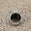 Onyx Men's Ring, Ottoman Men's Ring, Handmade Men's Ring, Turkish Handmade Men's Ring, Men's Jewelry, Gift for Him, 925 Sterling Silver