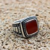 Turkish Handmade Silver Men Ring, Men's Agate Ring, Handmade Ring, Ottoman Men Ring, Men's Jewelry, Gift for Him, 925k Sterling Silver Ring Turkish Handmade Silver Men Ring, Men's Agate Ring, Handmade Ring, Ottoman Men Ring, Men's Jewelry, Gift for Him, 925k Sterling Silver Ring